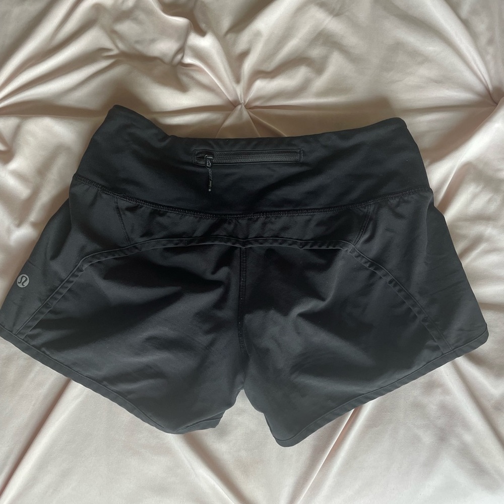 Black lululemon shorts